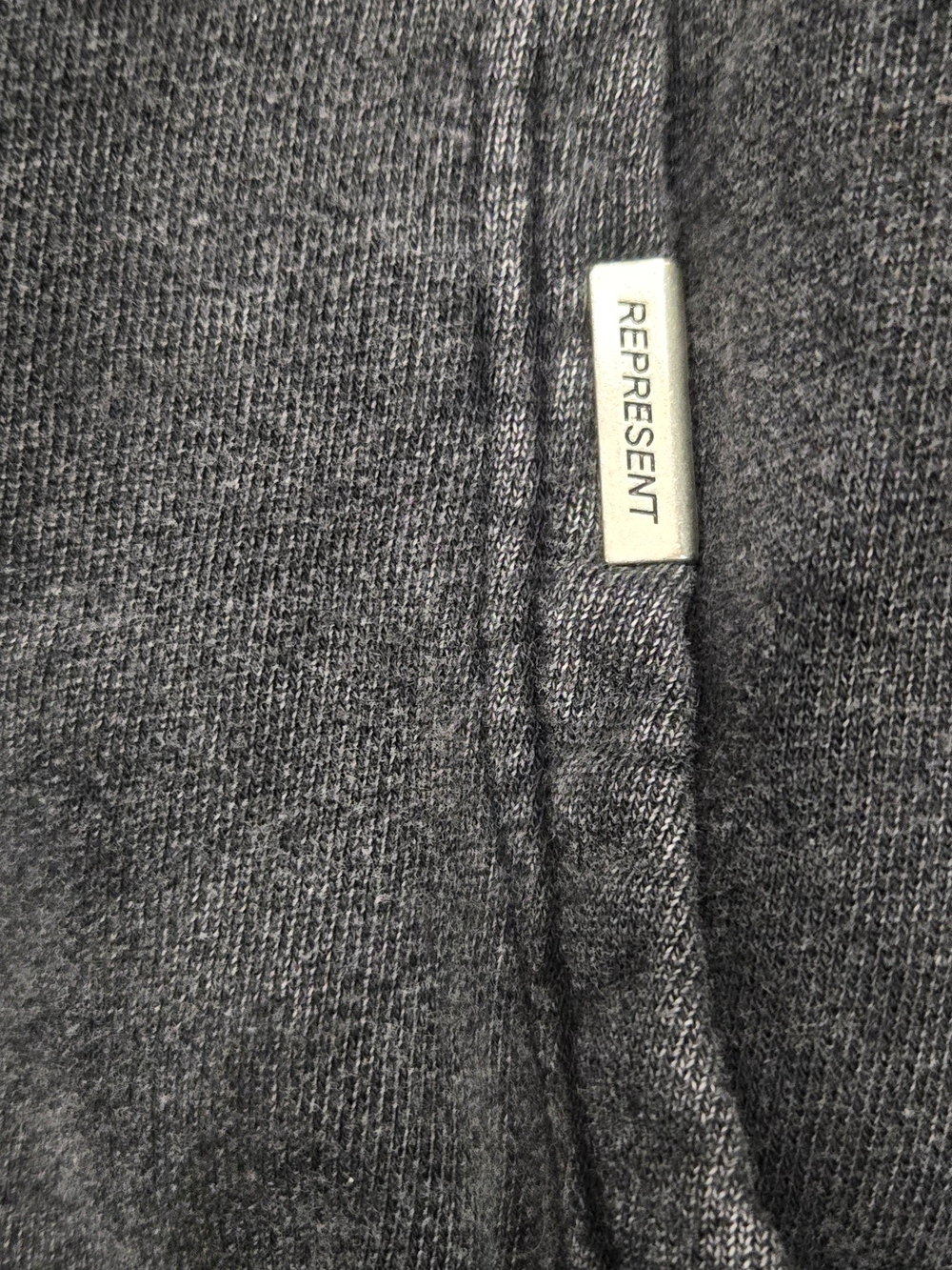 Blanks Represent Thrills Black Acid Wash Hoodie Size L Distressed Streetwear. - Picture 5 of 7